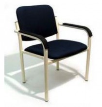 Horizon Bariatric Visitor Chair With Arms. Fixed Height. Heavy Duty 180 Kg. Any Fabric